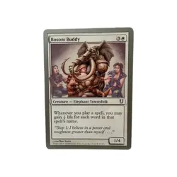Bosom Buddy Unhinged Non-Foil Regular MTG LP - Image 1