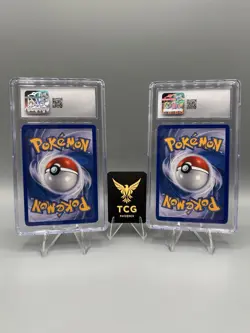 Pokemon Darkrai & Cresselia LEGEND Top & Bottom Set Triumphant CGC Sequential 9s - Image 2