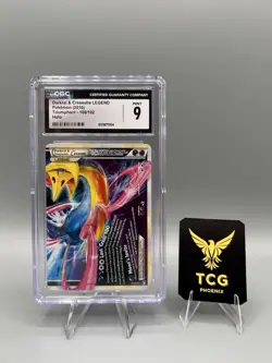 Pokemon Darkrai & Cresselia LEGEND Top & Bottom Set Triumphant CGC Sequential 9s - Image 5