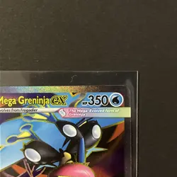 Mega Greninja ex 100/086 FA Full Art Chaos Rising CRI Pokemon TCG English - Image 3