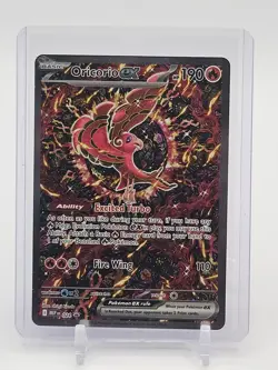 ORICORIO EX 2025 POKEMON MEP #024 MEGA EVOLUTION PRIMER BSP B Q5677 - Image 1