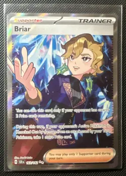 2024 Pokemon Stellar Crown Briar #163/142 - Image 1