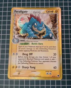 Feraligatr (Delta Species) 2/101 Dragon Frontiers Holo Pokemon Card - Image 1