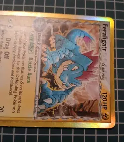 Feraligatr (Delta Species) 2/101 Dragon Frontiers Holo Pokemon Card - Image 5