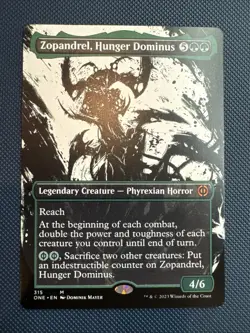 MTG Zopandrel, Hunger Dominus (Showcase) - Phyrexia: All Will Be One (ONE) NM - Image 1
