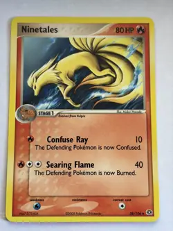 Ninetales 38/106 Uncommon Emerald Pokemon Near Mint - Image 1