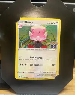 Pokemon Trading Card Game Pokemon Go TCG Blissey Tin New and Factory Sealed - Image 2