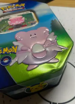 Pokemon Trading Card Game Pokemon Go TCG Blissey Tin New and Factory Sealed - Image 5