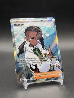 Pokemon Perfect Order NAVEEN Trainer 112/088 Full Art Ultra Rare Card MINT-NM - Image 1
