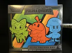 Pokemon TCG Paldea Evolved Elite Trainer Box ETB Sealed Small Tear See Pics - Image 1