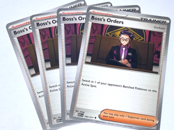 Boss's Orders [Corbeau] 183/217 x4 Playset 4x Pokemon ME Ascended Heroes ASC - Image 1