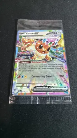POKEMON PRISMATIC EVOLUTIONS FULL SET OF 9 STAMPED PROMOS + EEVEE PROMO SEALED - Image 2