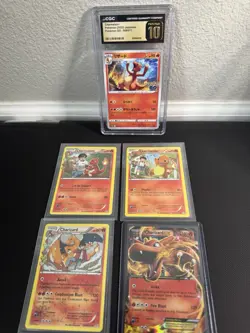 Pokemon Charizard Radiant & Charmeleon Pristine 10 BUNDLE!! - Image 1