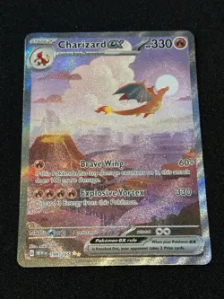 Charizard ex - Scarlet & Violet 151 199/165 Special Illustration Rare NM Pokemon - Image 2