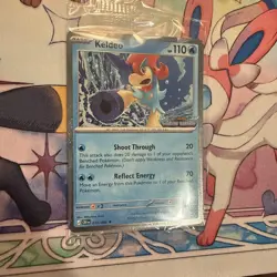 Pokemon TCG Keldeo 019/086 Chaos Rising Stamped Promo Cosmos Holo MINT/Near Mint - Image 1