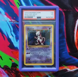PSA 1 Shadowless Mewtwo 10/102 Base Set Holo 1999 Pokemon - Image 3