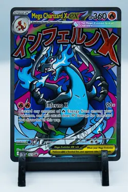 2025 POKEMON MEP PROMO ULTRA-PREMIUM COLLECTION #023 MEGA CHARIZARD X EX STAR - Image 5