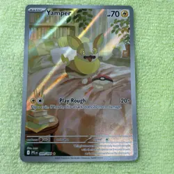 Yamper 99/94 Pokemon Phantasmal Flames IR - NM - Image 1