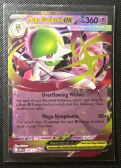 2026 Pokemon Ascended Heroes Mega Gardevoir ex #089/217 Double Rare - Image 1