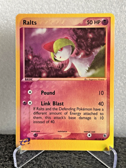 Ralts Reverse Holo EX Ruby & Sapphire 68/109 Unlimited 2003 Pokemon TCG NM - Image 1