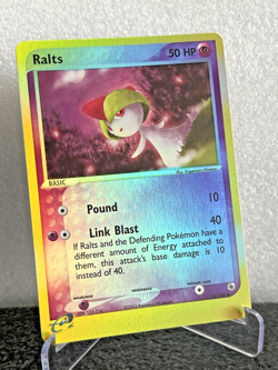 Ralts Reverse Holo EX Ruby & Sapphire 68/109 Unlimited 2003 Pokemon TCG NM - Image 2