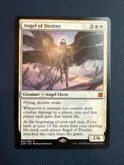 MTG Angel of Destiny - Zendikar Rising (ZNR) NM - Image 1