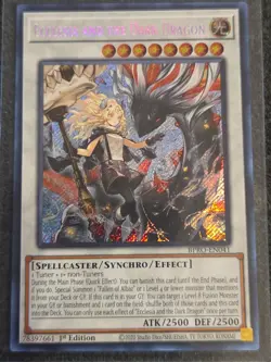 Yu-Gi-Oh! Ecclesia and the Dark Dragon BPRO-EN041 Secret Rare 1st Edition NM - Image 1