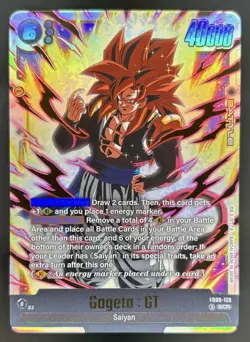 2025 Dragon Ball Super Fusion World Gogeta Secret Rare #FB09-123 - Image 1