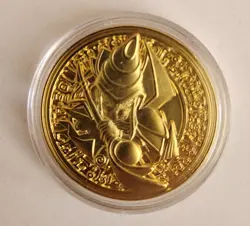 Yu-Gi-Oh! - Dark Magician - Official YCS Pre-Reg Coin - Gold - Image 1