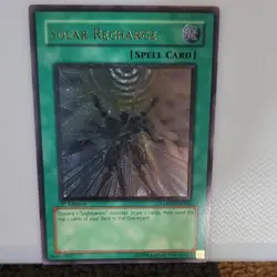 Yu-Gi-Oh! Solar Recharge LODT-EN052 Light of Destruction 1st Edition Holo - Image 1