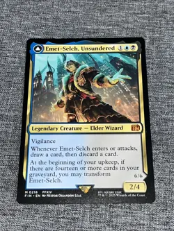 MTG - Emet-Selch, Unsundered M FINAL FANTASY 0218 NM - Image 1