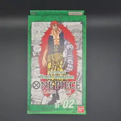 One Piece TCG - Starter Deck ST-02- Worst Generation - Sealed - English Ver - Image 1