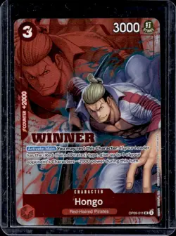 2024 One Piece Emperors in the New World Hongo Uncommon #OP09-011 - Image 1