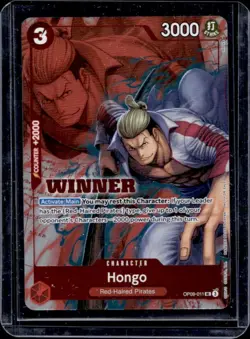 2024 One Piece Emperors in the New World Hongo Uncommon #OP09-011 - Image 1