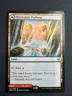 MTG Riverglide Pathway - Zendikar Rising (ZNR) NM - Image 1