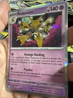 Pokemon TCG - Rare Holo Alakazam 82/167 - Twilight Masquerade 2024 MINT - Image 2