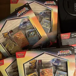 Pokemon TCG Prismatic Evolutions Poster Collection Brand New Sealed Lot of 4 - Image 2