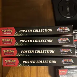 Pokemon TCG Prismatic Evolutions Poster Collection Brand New Sealed Lot of 4 - Image 3