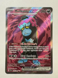 Pokemon TCG - Munkidori ex - Shrouded Fable 083/064 Holo Full Art - Image 1