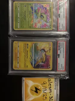 Pokemon Vivid Voltage Raikou 050/185 and Celebi 009/185 PSA 10 - Image 1