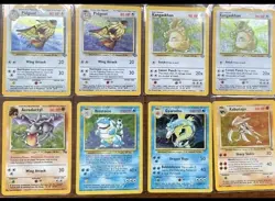 Pokemon TCG VINTAGE HOLO LOT- BLASTOISE BASE SET - 8 Total Holographics WOTC - Image 1