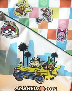Pokemon 2025 World Championship Anaheim Exclusive Anaheim New with Hang Tag - Image 2