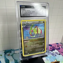 Pokemon Flygon Holo Prerelease Promo #BW53 from Boundaries Crossed in a CGC 8 - Image 2