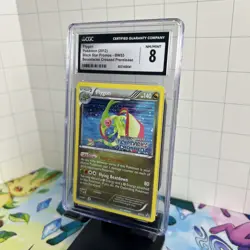 Pokemon Flygon Holo Prerelease Promo #BW53 from Boundaries Crossed in a CGC 8 - Image 3