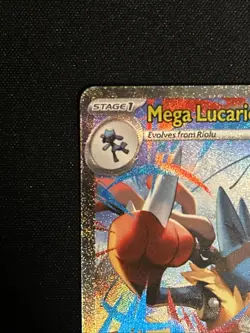 Mega Lucario EX 179/132 Special Illustration Rare Pokemon Mega Evolution ENG NM - Image 5