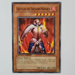 Thestalos the Firestorm Monarch - GLD2-EN008 - NM/VLP - Common - Limited -Yugioh - Image 1