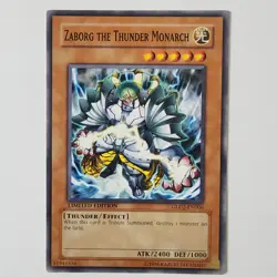 Zaborg the Thunder Monarch - GLD2-EN006 - LP - Common - Limited - Yugioh - Image 1