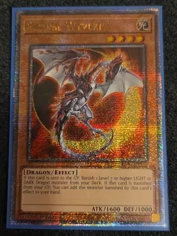LP Eclipse Wyvern RA04-EN177 Quarter Century Secret Rare 1st Ed Yugioh - Image 1