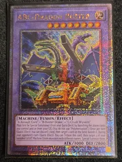 Yugioh ABC Dragon Buster RA04-EN271 Quarter Century Secret Rare NM - Image 1