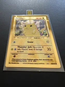 Pikachu - Celebrations Metal Card 058/102 Promo MCAP - Image 1